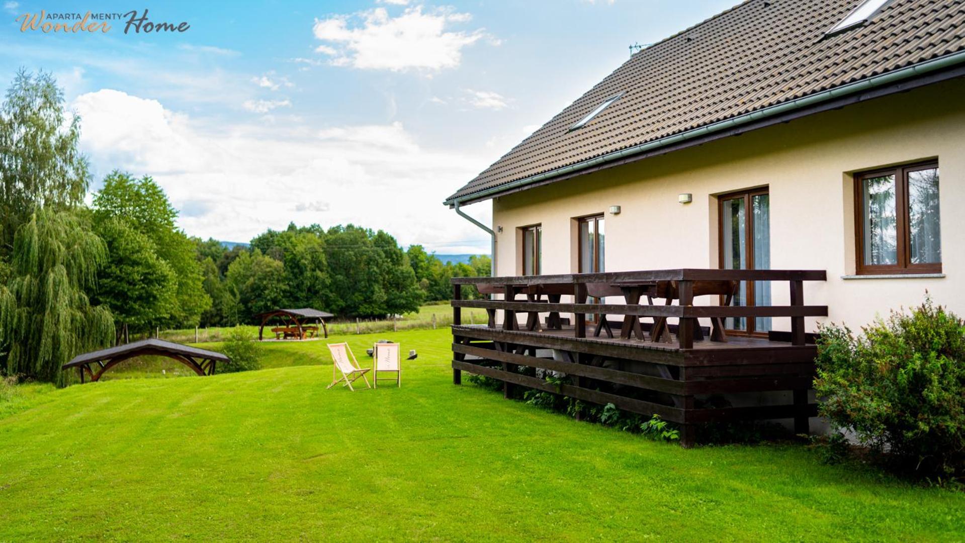 Apartamenty Czerwony Dworek - Duzy Teren Zielony, Plac Zabaw, Miejsce Na Grilla I Staw Z Mozliwoscia Wedkowania, Boisko Myslakowice Ngoại thất bức ảnh