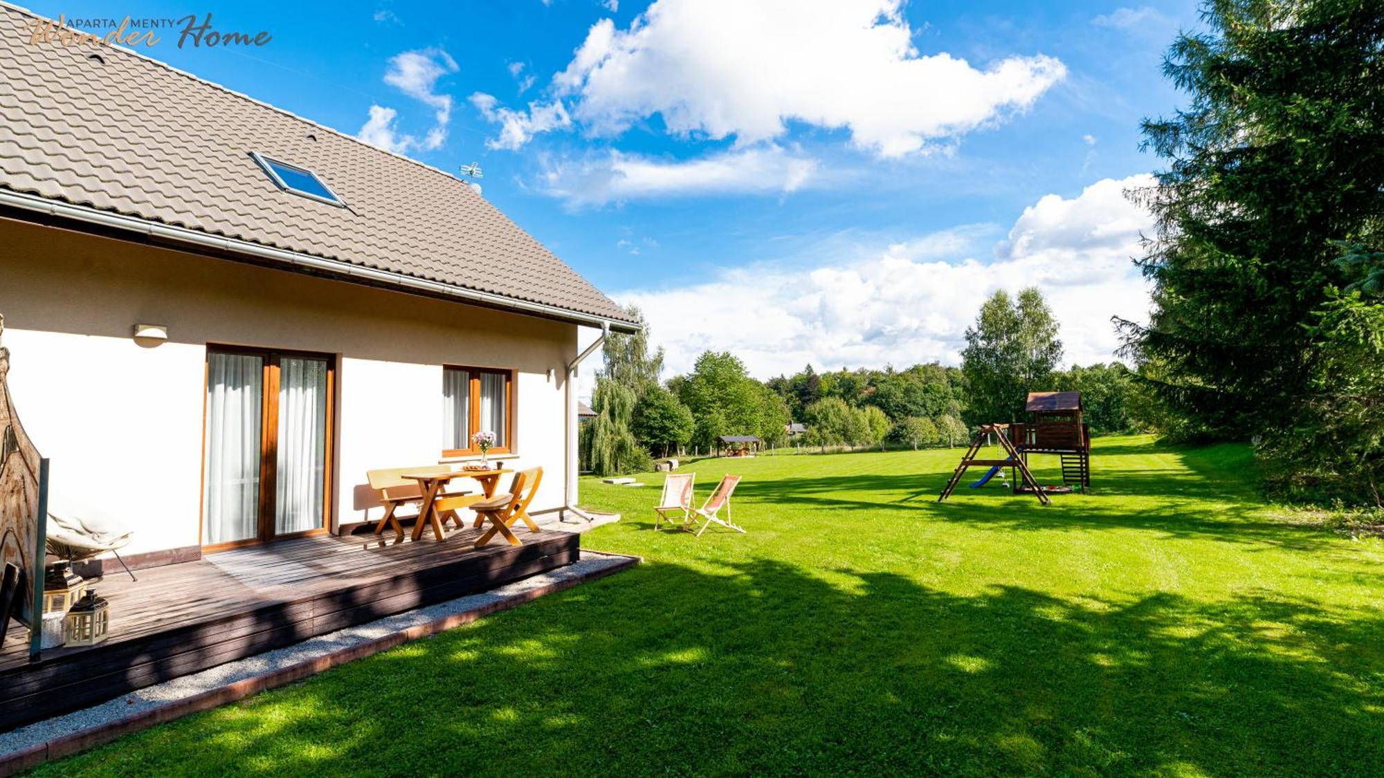 Apartamenty Czerwony Dworek - Duzy Teren Zielony, Plac Zabaw, Miejsce Na Grilla I Staw Z Mozliwoscia Wedkowania, Boisko Myslakowice Ngoại thất bức ảnh
